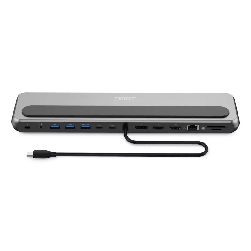 Stacja dokująca Digitus USB-C 8K 12-portowa USB 3.2 Gen 2 100W
