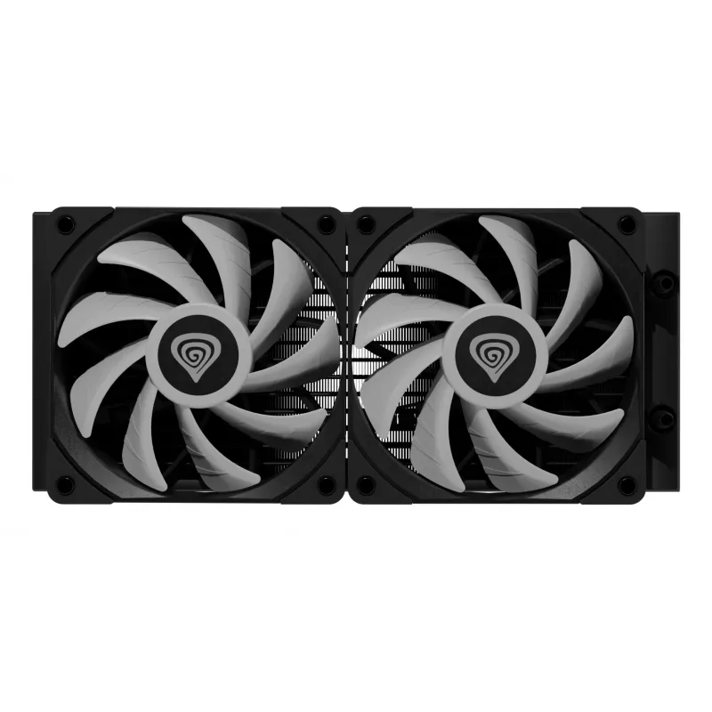 System chłodzenia komputera GENESIS NLG-2319 Procesor Chłodzenie cieczą typu all-in-one Czarny