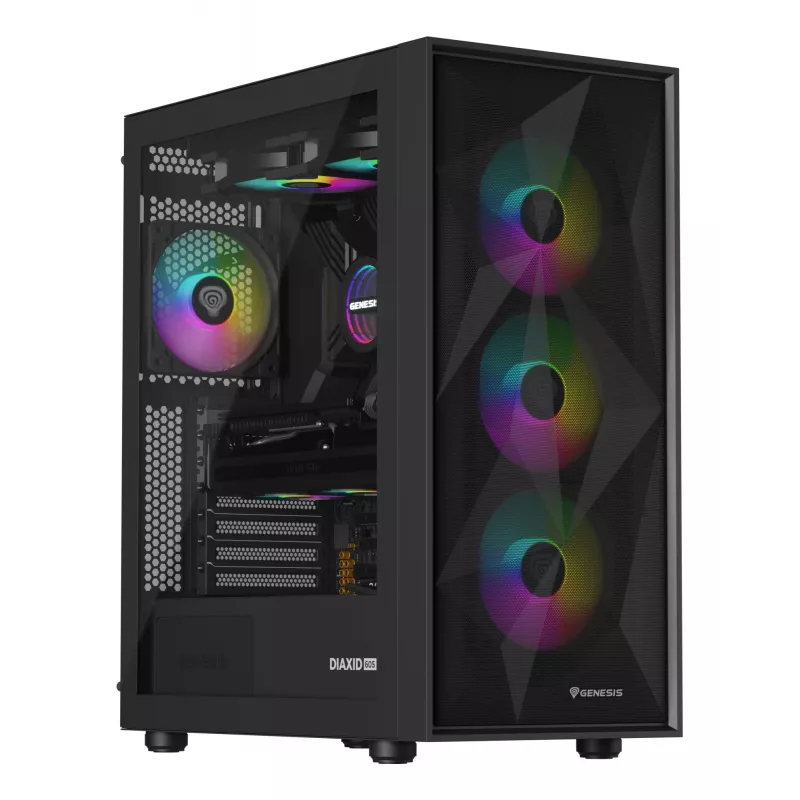 System chłodzenia komputera GENESIS NLG-2319 Procesor Chłodzenie cieczą typu all-in-one Czarny