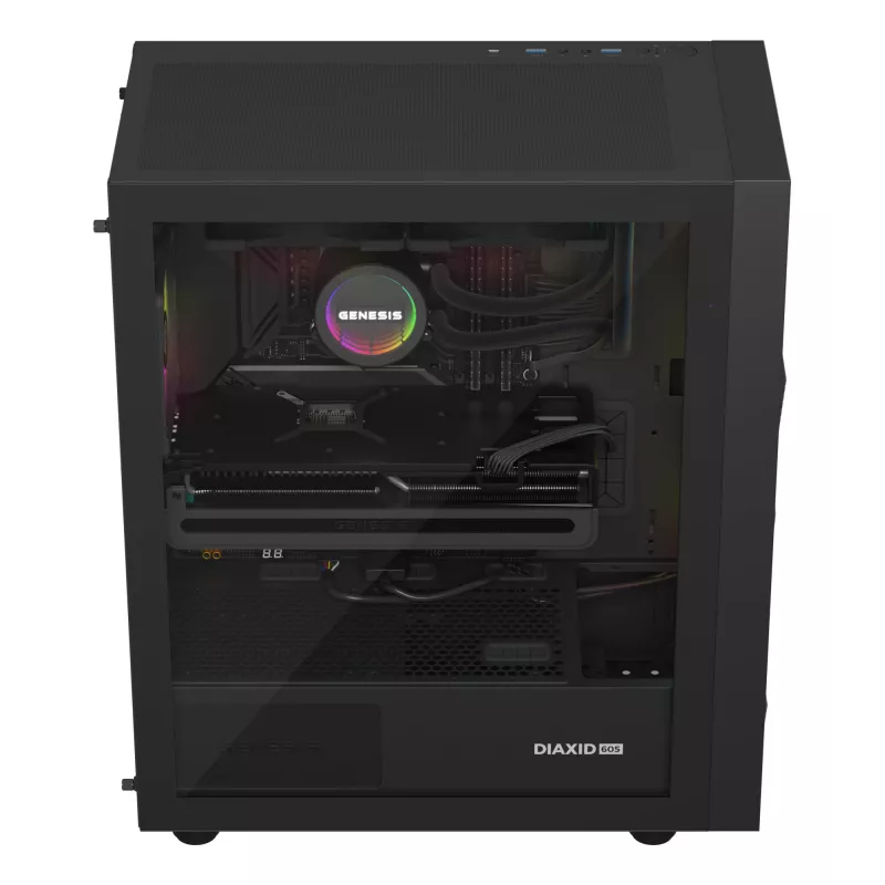 System chłodzenia komputera GENESIS NLG-2319 Procesor Chłodzenie cieczą typu all-in-one Czarny