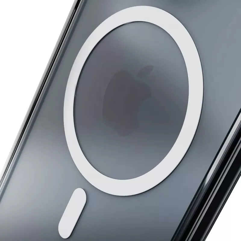 Pokrowiec na telefon komórkowy 3MK Armor MagCase do iPhone 16, 6,1 cala (15,5 cm), przezroczysty, PC+TPU