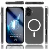 Pokrowiec na telefon komórkowy 3MK Armor MagCase do iPhone 16, 6,1 cala (15,5 cm), przezroczysty, PC+TPU