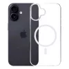 Pokrowiec na telefon komórkowy 3MK Armor MagCase do iPhone 16, 6,1 cala (15,5 cm), przezroczysty, PC+TPU