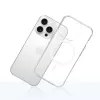 Etui na telefon 3MK Armor MagCase do iPhone'a 16 Pro, przezroczyste, na wyświetlacz 16 cm (6,3 cala), PC+TPU