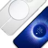 Etui na telefon 3MK Armor MagCase do iPhone'a 16 Pro, przezroczyste, na wyświetlacz 16 cm (6,3 cala), PC+TPU