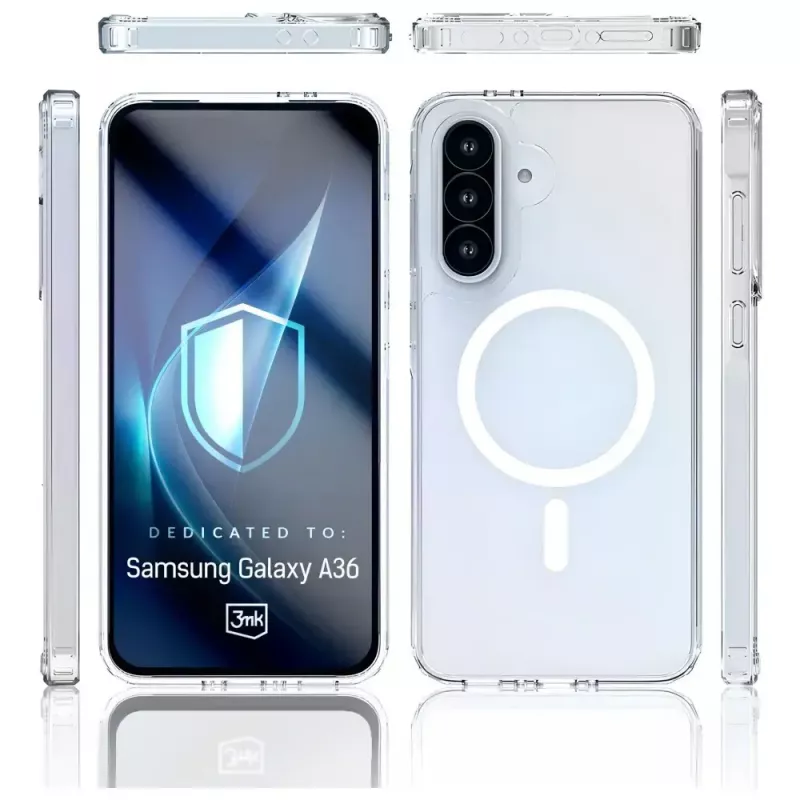 Etui ochronne 3MK Armor MagCase do Samsung Galaxy A36 — wytrzymała, odporna na wstrząsy konstrukcja
