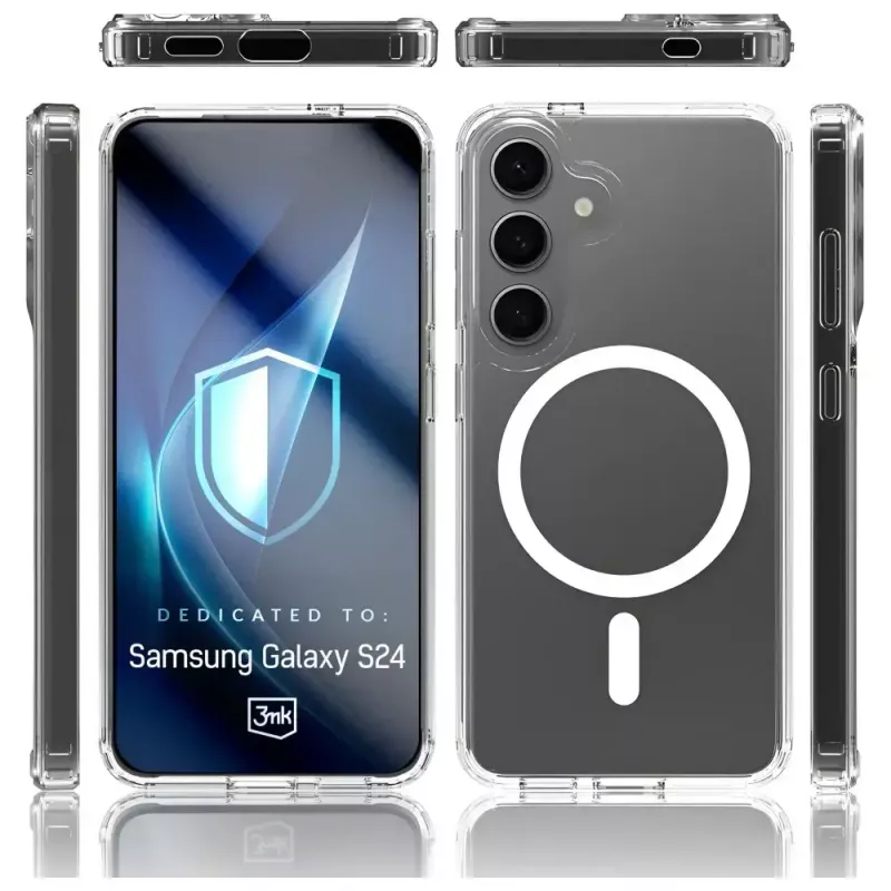 Etui ochronne 3MK Armor MagCase do Samsung Galaxy S24/S25 — smukła, wytrzymała konstrukcja