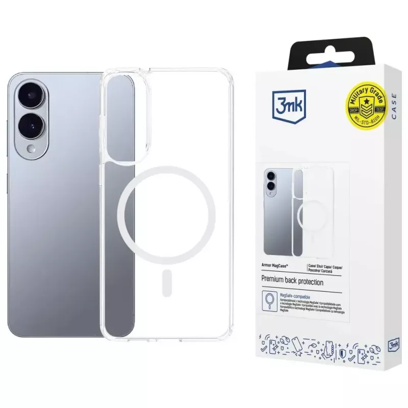 Etui ochronne 3MK Armor MagCase do Samsung Galaxy S25 Edge – smukła, odporna na wstrząsy konstrukcja