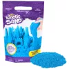 Kinetic Sand, 2 funty niebieskiego piasku do zabawy, formowalne zabawki sensoryczne dla dzieci, zamykana torebka (opakowanie może się różnić), dla dzieci od 3 lat