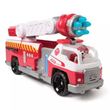 Wóz strażacki PAW Patrol Rapid Reload Fire Truck z figurką Marshalla (uszkodzone opakowanie)