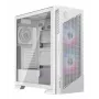 Obudowa PC MSI MPG VELOX 300R AIRFLOW PZ Midi Tower Biała — ATX/EATX/MicroATX/Mini-ITX, 1×3,5 cala, 4×2,5 cala, 2×USB 3.2 Gen1, boczne okno