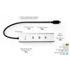 i-tec Metal USB-C Charging HUB 5port z wideo USB-C 8K + Power Delivery 85W