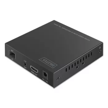 Odbiornik światłowodowy HDMI DIGITUS - do DS-55348 4K/60Hz 40 km/300m IP 1G Czarny