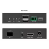 Odbiornik światłowodowy HDMI DIGITUS - do DS-55348 4K/60Hz 40 km/300m IP 1G Czarny