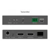 DIGITUS HDMI Fiber Extender Set - 4K/60Hz, 40 km/300m Czarny
