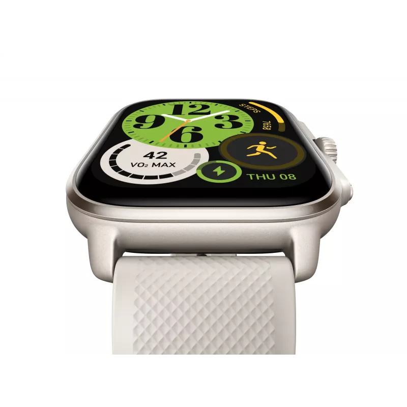 Amazfit Cheetah 4,45 cm (1,75 cala) AMOLED Cyfrowy 390 x 450 pikseli Ekran dotykowy Biały GPS (satelitarny)
