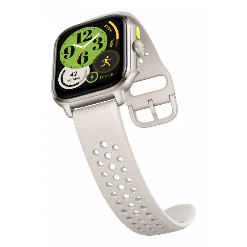 Amazfit Cheetah 4,45 cm (1,75 cala) AMOLED Cyfrowy 390 x 450 pikseli Ekran dotykowy Biały GPS (satelitarny)