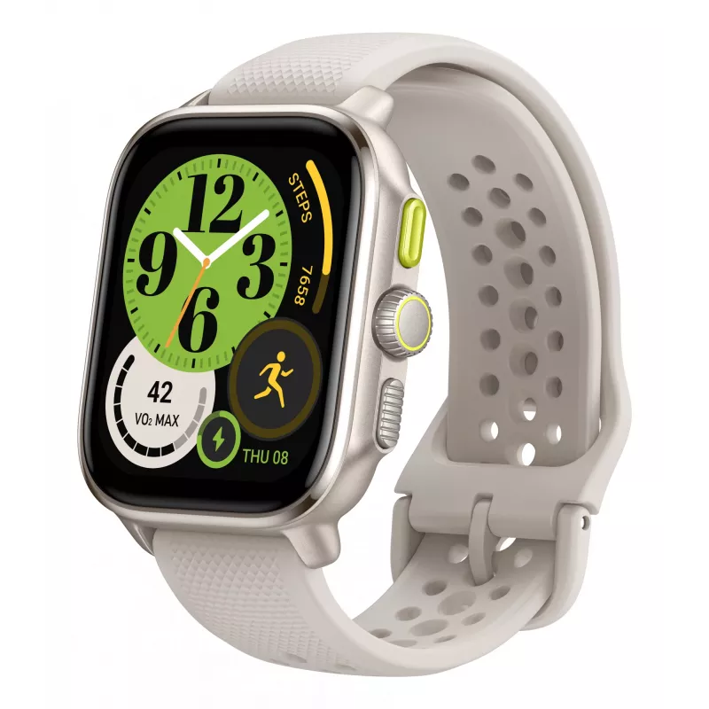 Amazfit Cheetah 4,45 cm (1,75 cala) AMOLED Cyfrowy 390 x 450 pikseli Ekran dotykowy Biały GPS (satelitarny)