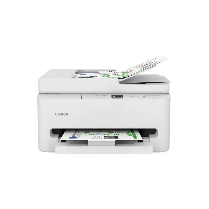Wielofunkcyjna drukarka atramentowa Canon PIXMA TS7550i — A4, 1200×1200 DPI, Wi‑Fi, skanowanie/kopiowanie w kolorze, drukowanie dwustronne (Biała)