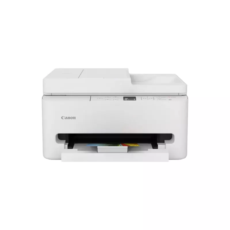 Wielofunkcyjna drukarka atramentowa Canon PIXMA TS7550i — A4, 1200×1200 DPI, Wi‑Fi, skanowanie/kopiowanie w kolorze, drukowanie dwustronne (Biała)