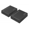 Zestaw przedłużacza KVM DIGITUS HDMI - 4K/30Hz 40/70m PoC CAT czarny