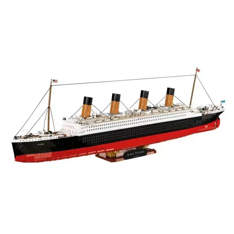 Zestaw konstrukcyjny Cobi R.M.S. Titanic, model, 3260 plastikowych klocków (COBI-1686)