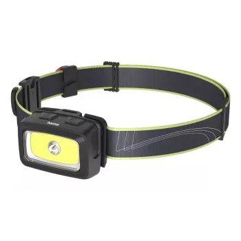 Lampa czołowa Hama HL350 Czarna, Niebieska, Żółta LED