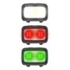 Lampa czołowa Hama HL350 Czarna, Niebieska, Żółta LED
