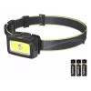 Lampa czołowa Hama HL350 Czarna, Niebieska, Żółta LED