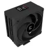Zalman CNPS9X ECO DS system chłodzenia komputera Procesor Chłodzenie powietrzne 12 cm Czarny 1 szt.