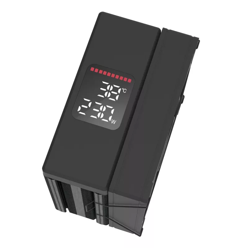 Zalman CNPS9X ECO DS system chłodzenia komputera Procesor Chłodzenie powietrzne 12 cm Czarny 1 szt.