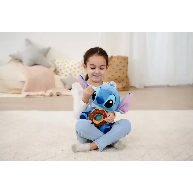 Pluszowa zabawka SIMBA Mascot Stitch z pączkiem 25 cm pluszowa figurka postaci