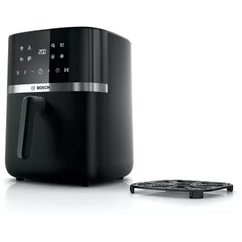 Bosch Serie 4 MAFS2462B frytkownica Pojedyncza 6,1 L Wolnostojąca 2050 W Frytkownica na gorące powietrze Czarny