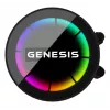 GENESIS NLG-2320 Układ chłodzenia komputera Procesor Chłodnica cieczy typu wszystko-w-jednym Czarny