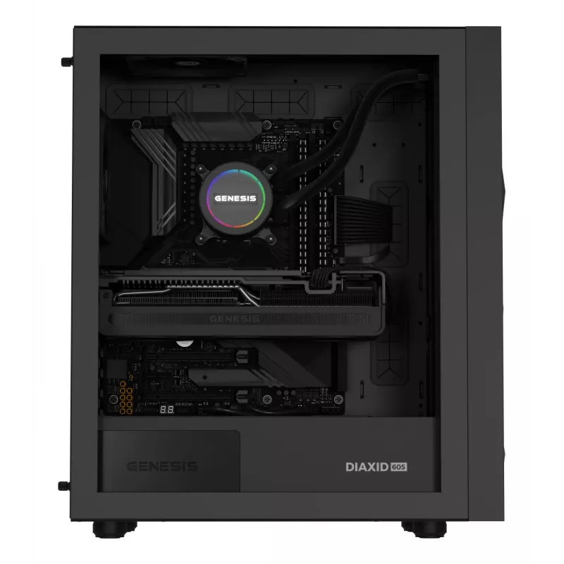 GENESIS NLG-2320 Układ chłodzenia komputera Procesor Chłodnica cieczy typu wszystko-w-jednym Czarny