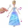 Disney Princess Enchanted Ballgown Kopciuszek Lalka Modowa ze Światłami i Dźwiękami, Inspirowana Filmem