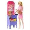 Barbie i Teresa Przepis na Przyjaźń Malibu na Targu Lalka i Zestaw z 11 Akcesoriami