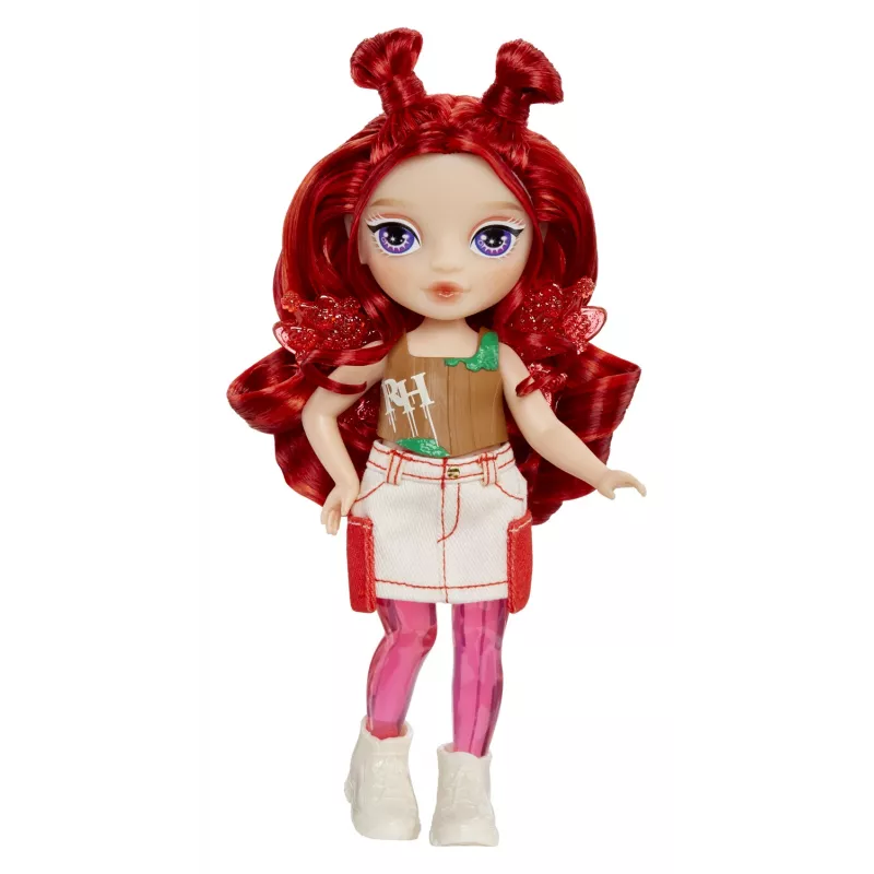 Rainbow High Littles lalka Rainbow Fantasy Fairies- Apple (czerwony)