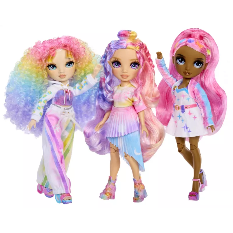 Rainbow High Air Brush & Create Lalki modowe – Zielone oczy