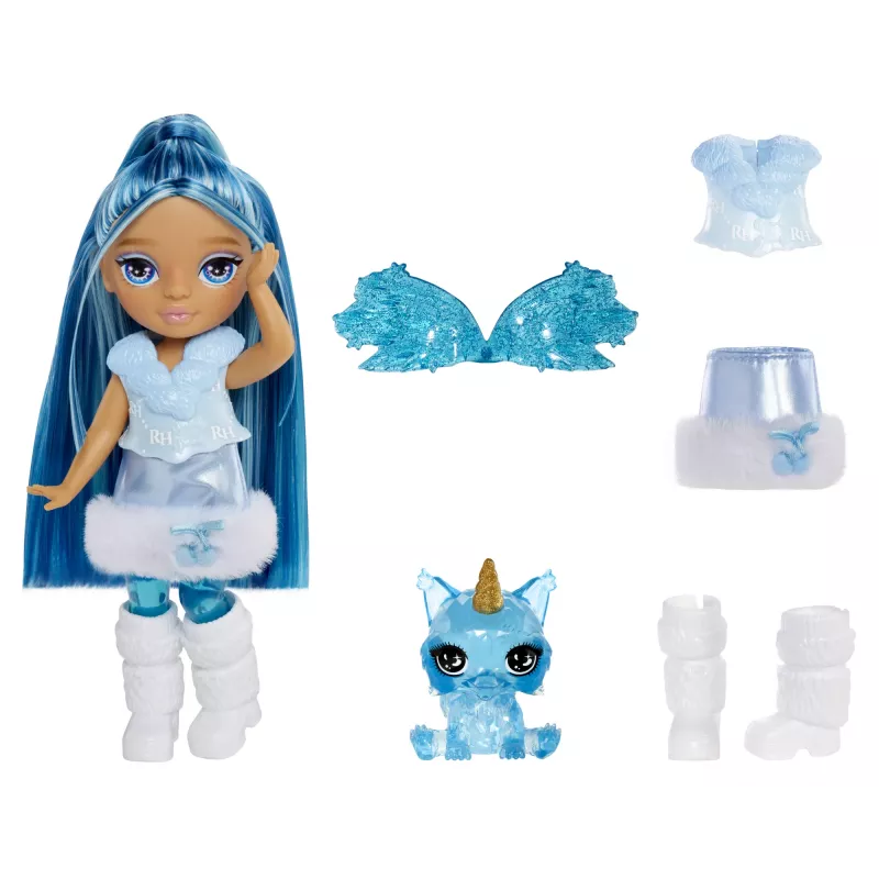 Lalka Rainbow High Littles Rainbow Fantasy Fairies - Sapphire (niebieska)