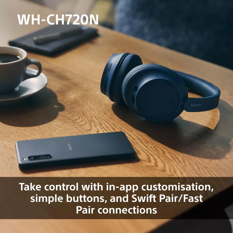 Zestaw słuchawkowy Sony WHCH720NP.CE7