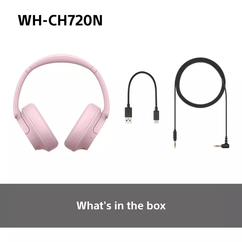 Zestaw słuchawkowy Sony WHCH720NP.CE7