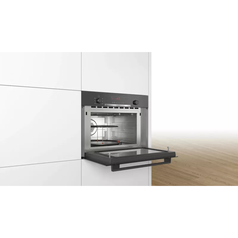 Kuchenka mikrofalowa Bosch Serie 4 CMA583MB0 44L 900W do zabudowy Czarna