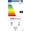 Lodówka Indesit INKS 8261 S4E Srebrna 262 L E