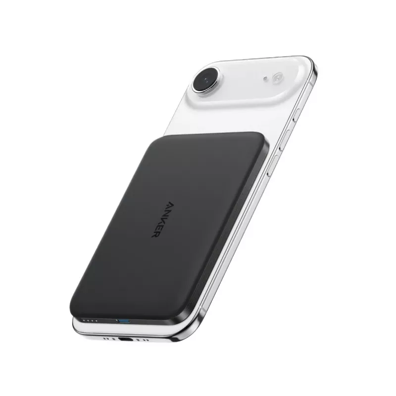 ANKER Nano Magnetic Wireless Power Bank 5000mAh 15W Czarny