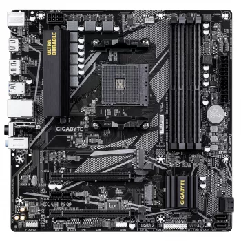 Płyta główna GIGABYTE B550M DS3H AC R2 - AMD Ryzen 5000, 5+3 fazy VRM, do 4733MHz DDR4 (O.C.), 1xPCIe 4.0 + 1xPCIe 3.0 M.2, Wi-Fi 5, 1GbE LAN, USB 3.2 Gen 1