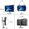 Monitor komputerowy Philips 4000 series 24B2N4200/00 60,5 cm (23,8 cala) 1920 x 1080 pikseli Full HD LCD Szary