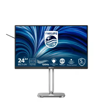 Monitor komputerowy Philips 4000 series 24B2N4200/00 60,5 cm (23,8 cala) 1920 x 1080 pikseli Full HD LCD Szary