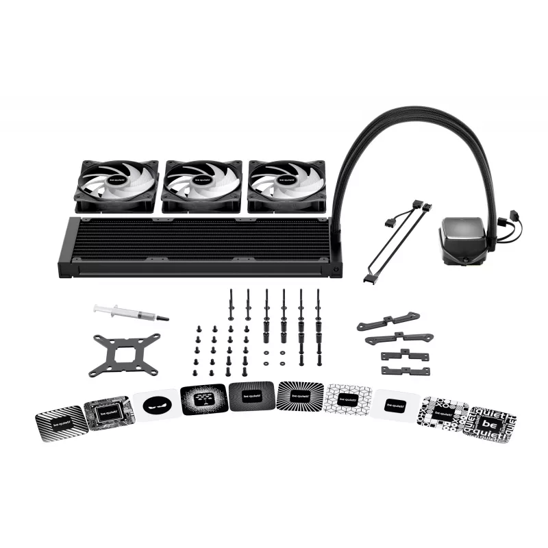 be quiet! PURE LOOP 3 LX Procesor Chłodzenie cieczą All-in-one 12 cm Czarny 1 szt.
