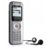 Dyktafon Philips Voice Tracer DVT2015, pamięć wewnętrzna, karta Flash, srebrny, czas nagrywania 2370 h